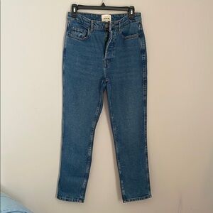 Sezane Blue Skinny Jeans Classic Style